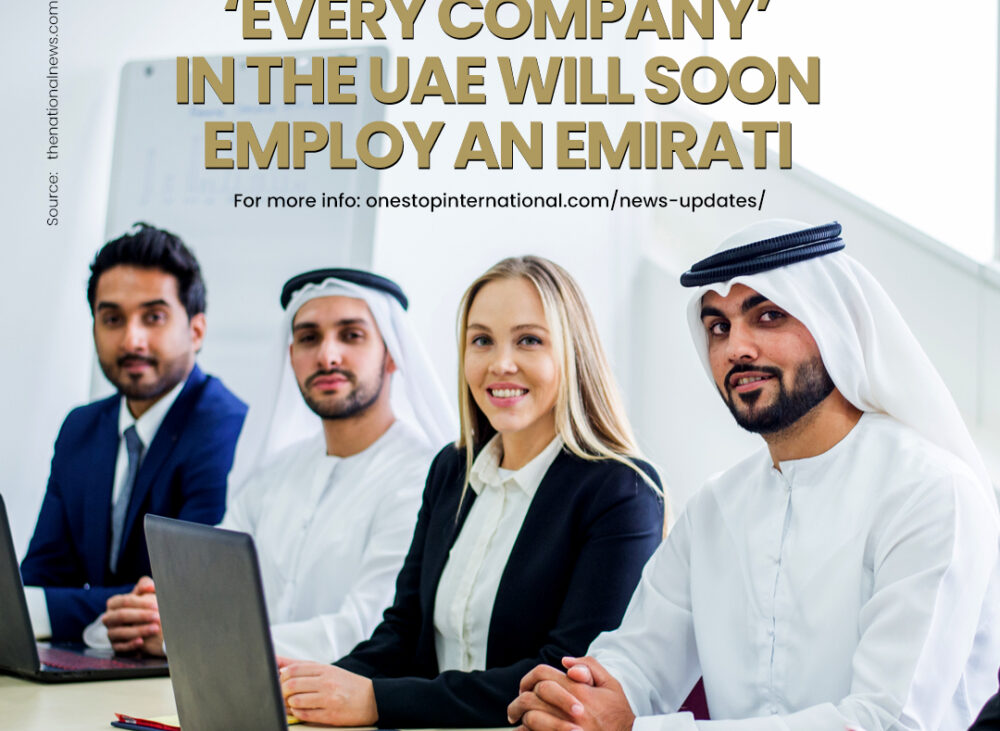 Emirati Employment to Become Mandatory for Every UAE Company