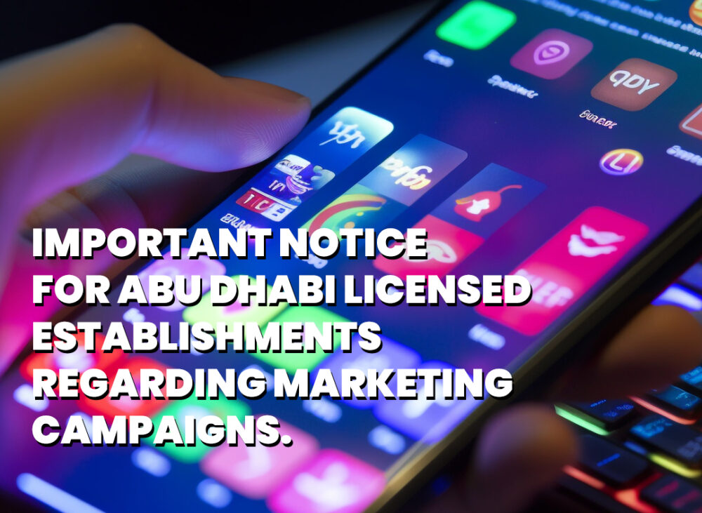 Abu Dhabi Licensed Establishments Regarding Marketing Campaigns