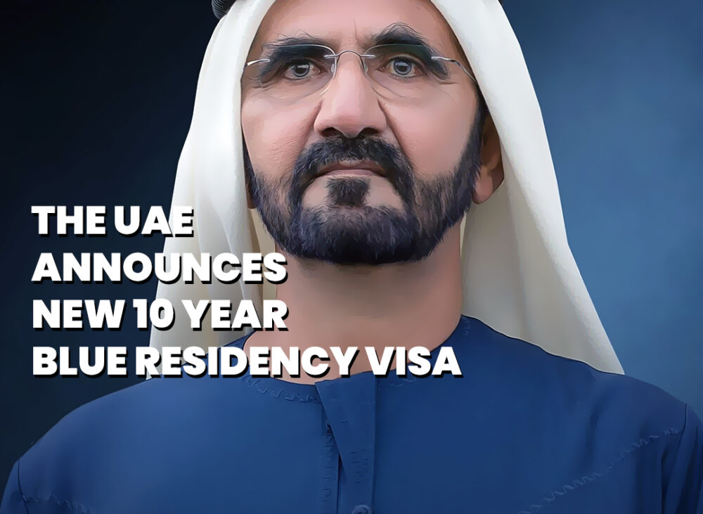 UAE Launches New 10-Year Blue Residency Visa