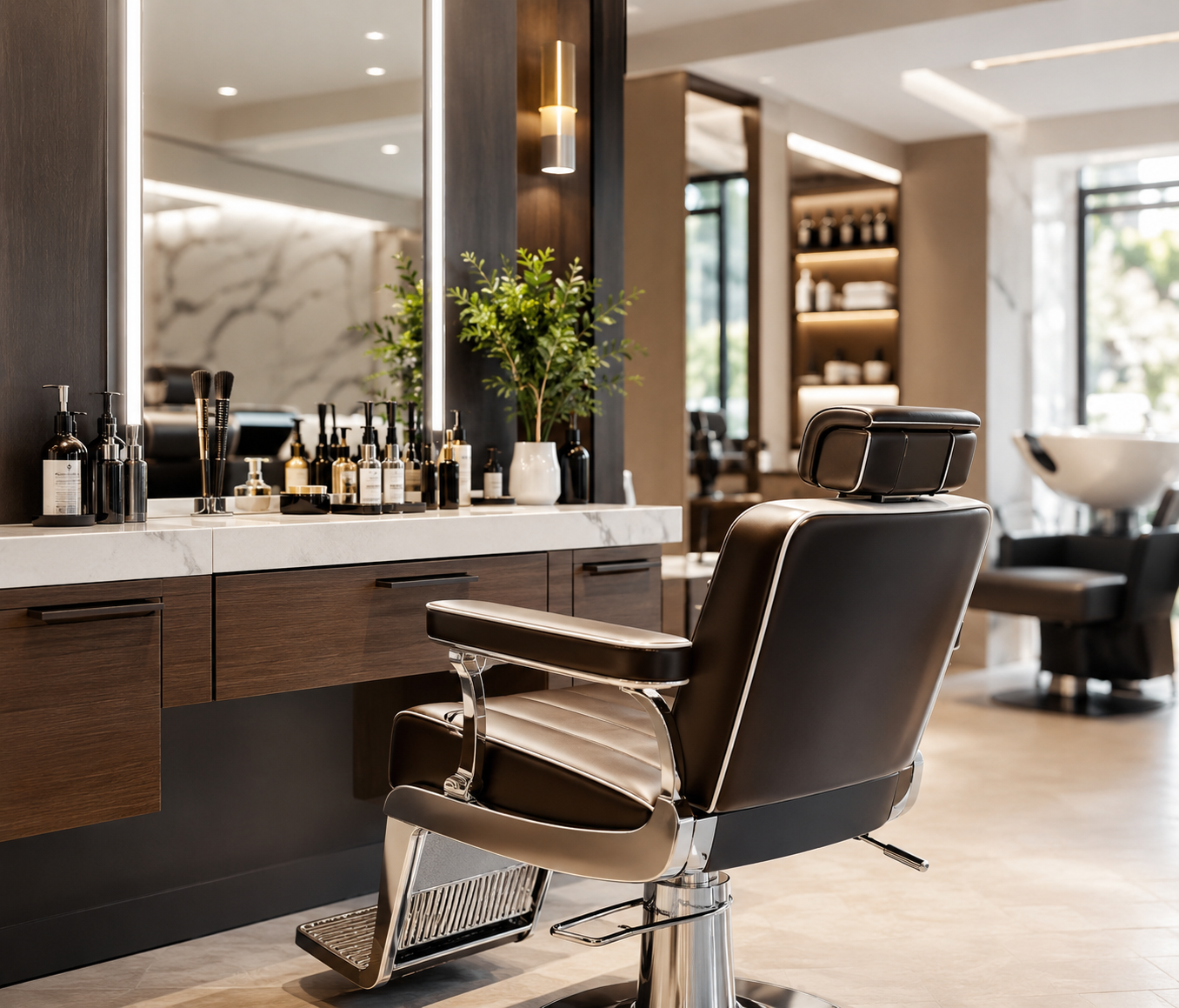 Beauty Salon Spa Barbershop