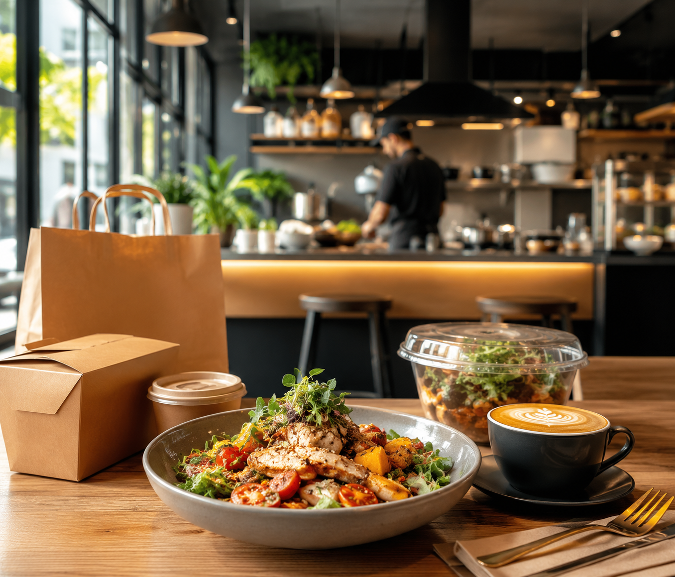 Restaurant Cafe Cloud Kitchen
